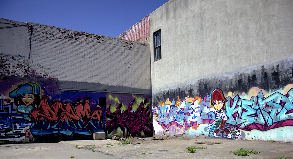 Downtown Fresno Alley Graffiti Art